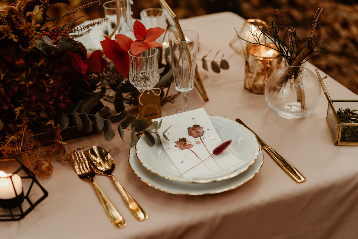 décoration table mariage haute savoie